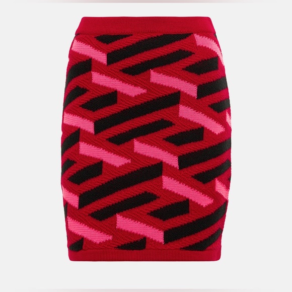 Versace knit mini skirt NWT - Picture 4 of 6